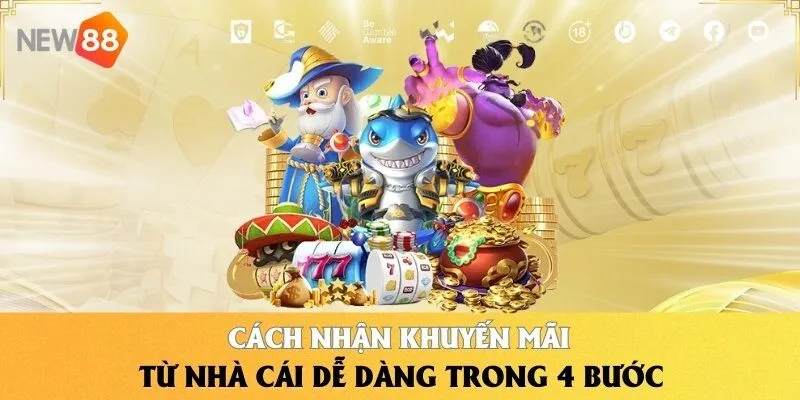 Cách nhận khuyến mãi từ nhà cái dễ dàng trong 4 bước