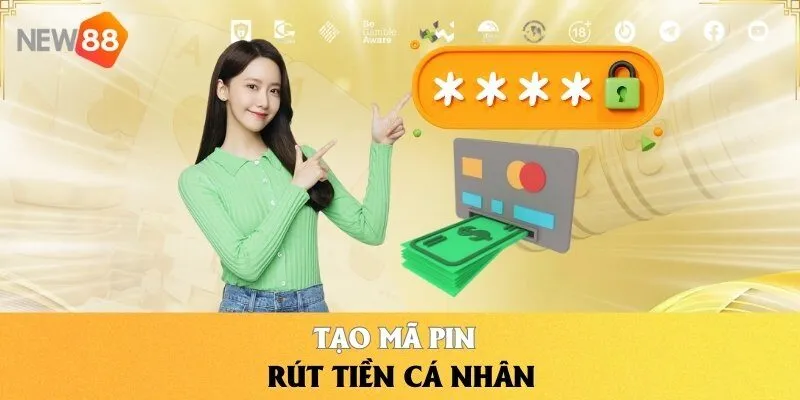Tạo mã PIN rút tiền cá nhân